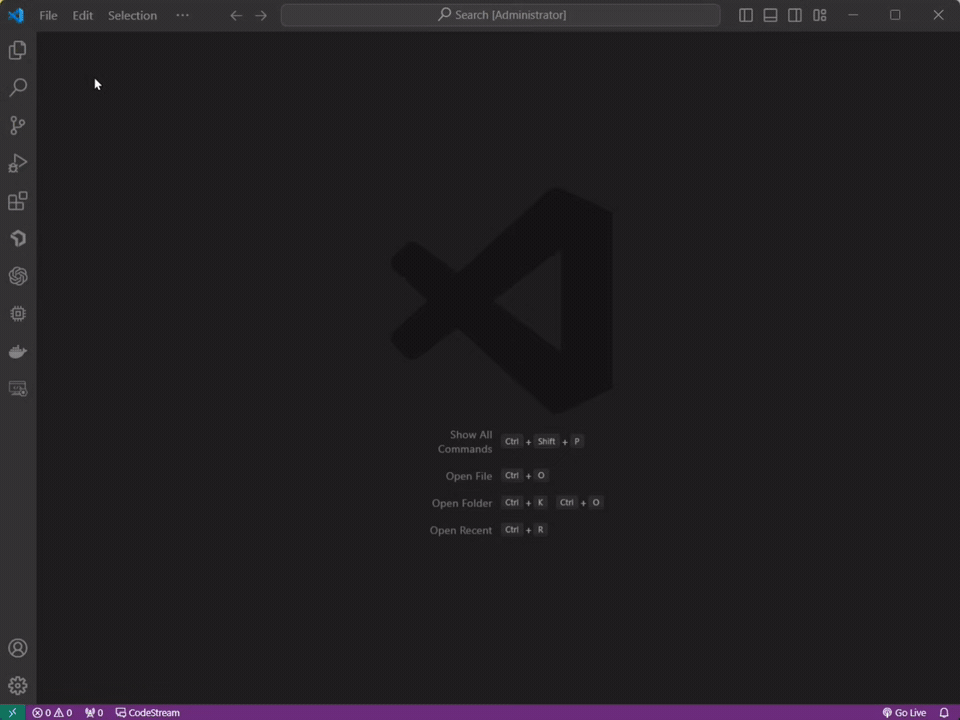 Import Example Project Demo