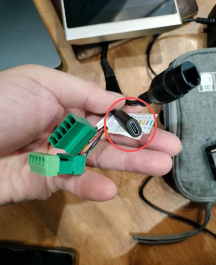 Device with USB Type-C Receptacle